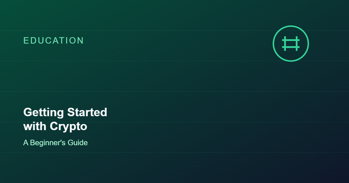 Getting Started with Crypto: A Beginner's Guide